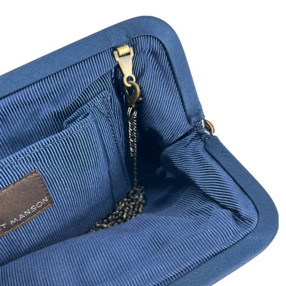 Fenn Wright Manson Tulip Clasp Silk Purse - Picture 6 of 8